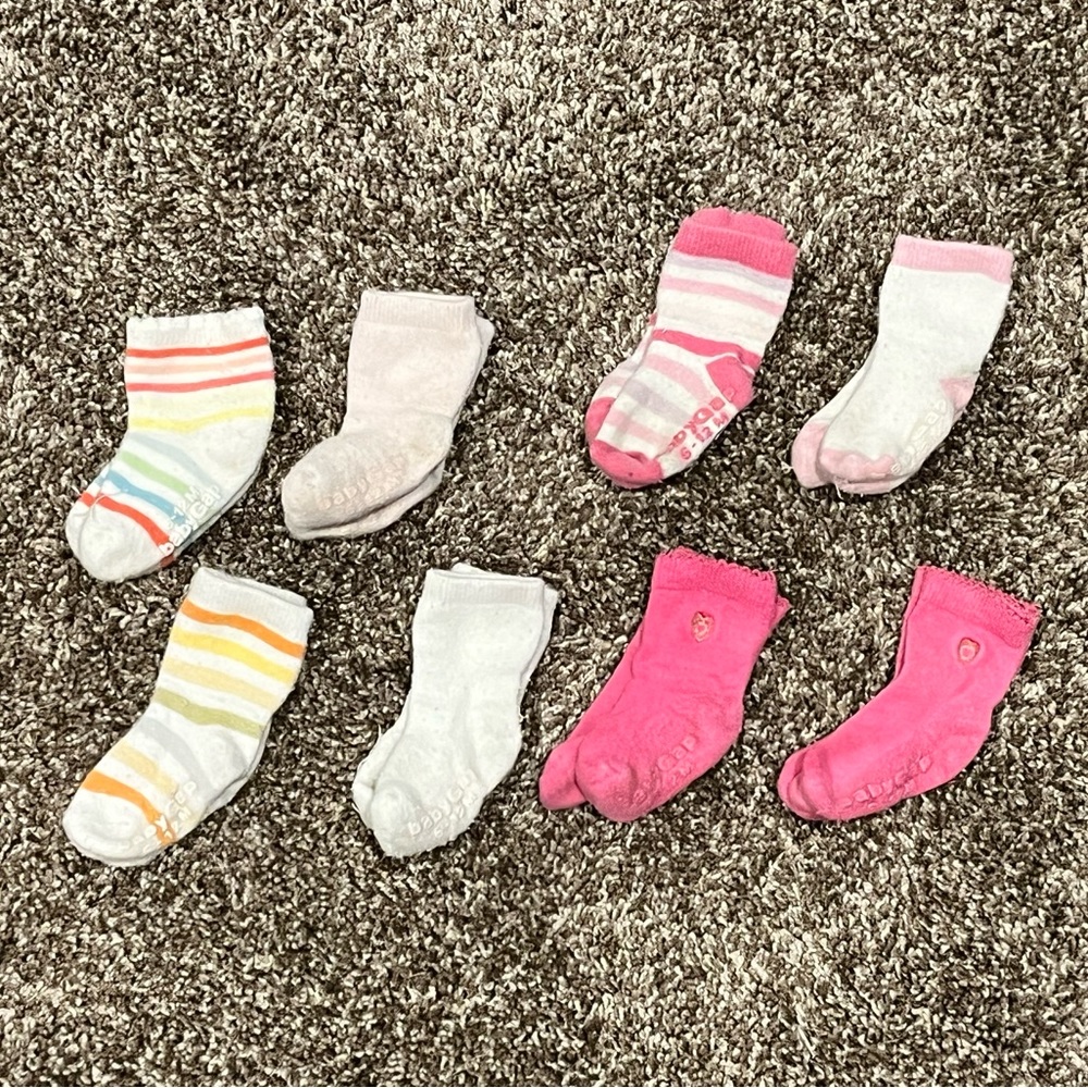 Baby Gap socks, size 6-12 months